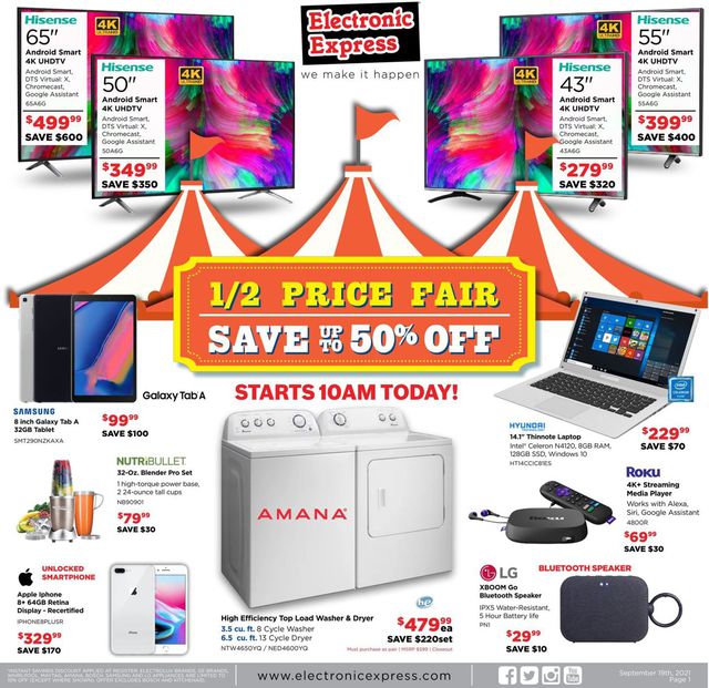 Electronic Express Ad from 09/19/2021