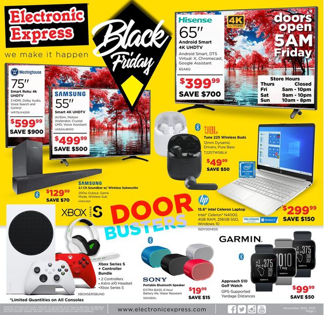 Electronic Express Ad from 11/25/2021