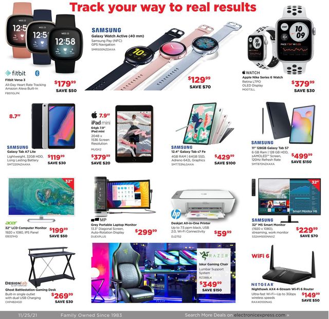 Electronic Express Ad from 11/25/2021