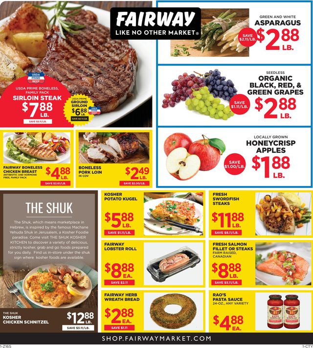Fairway Market Ad from 10/02/2020
