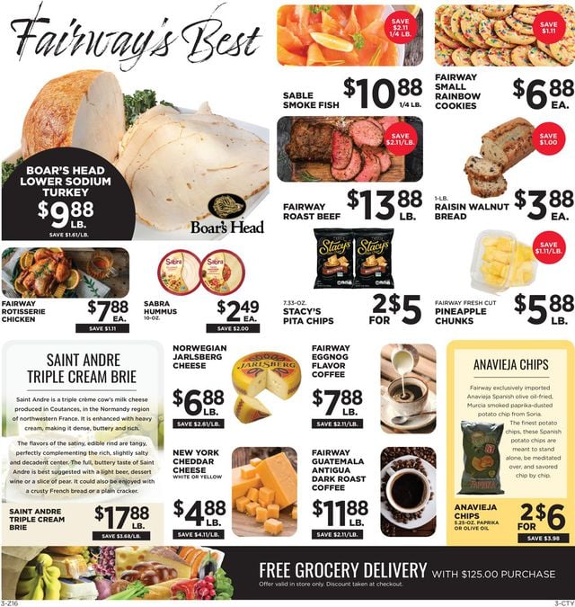 Fairway Market Ad from 12/11/2020