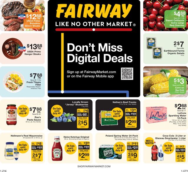 Fairway Market Ad from 06/25/2021