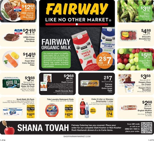 Fairway Market Ad from 08/13/2021