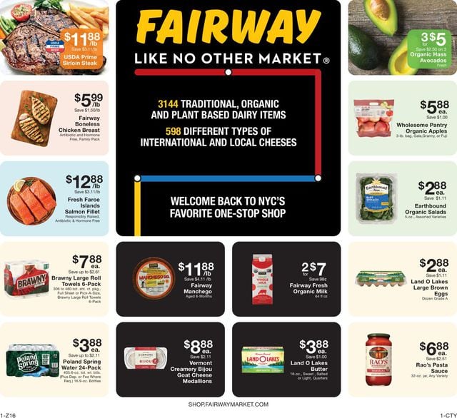 Fairway Market Ad from 10/15/2021