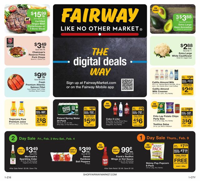 Fairway Market Ad from 02/10/2023
