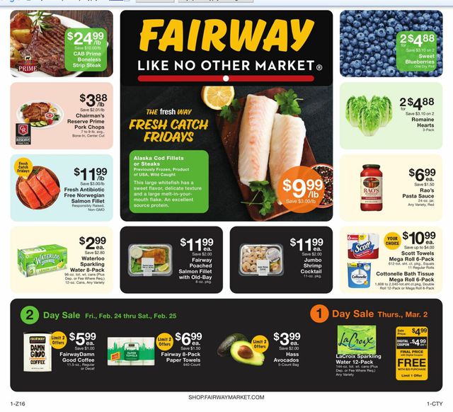 Fairway Market Ad from 03/03/2023