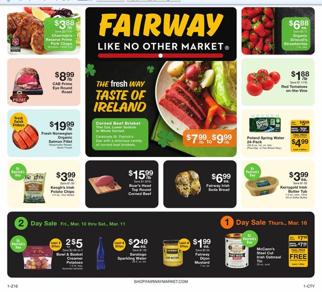Fairway Market Ad from 03/17/2023