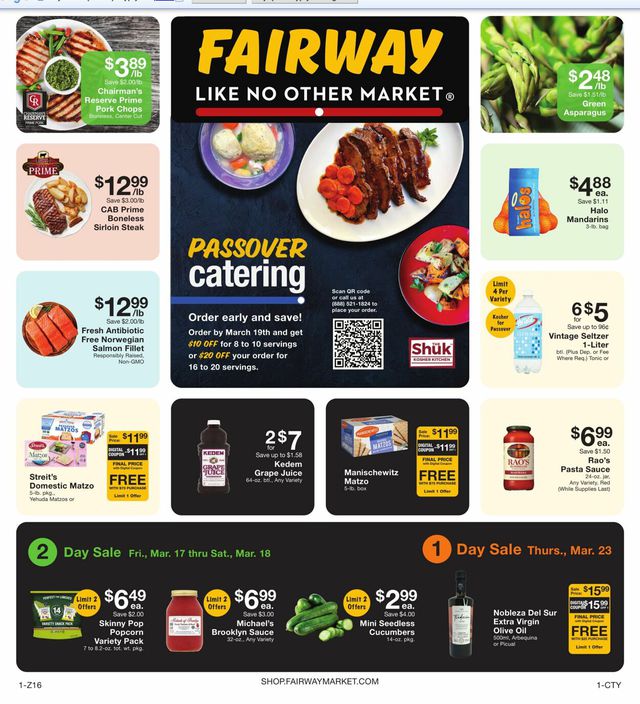 Fairway Market Ad from 03/24/2023