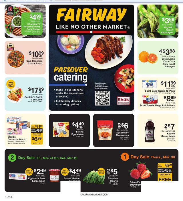 Fairway Market Ad from 03/31/2023