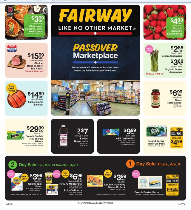Fairway Market Ad from 04/07/2023