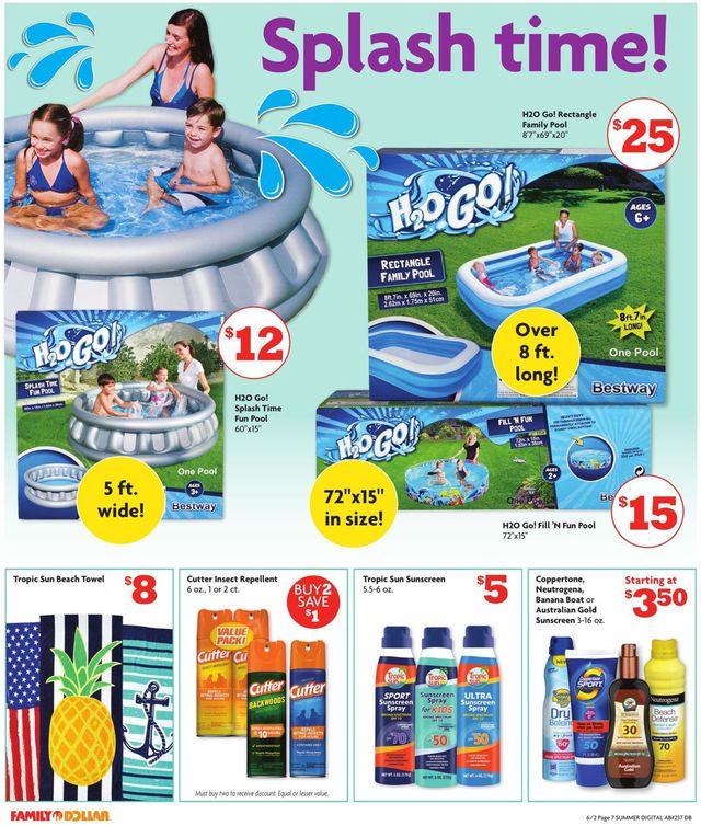 Family Dollar Ad from 06/02/2019