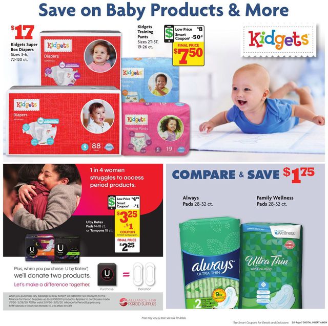 Family Dollar Ad from 02/09/2020
