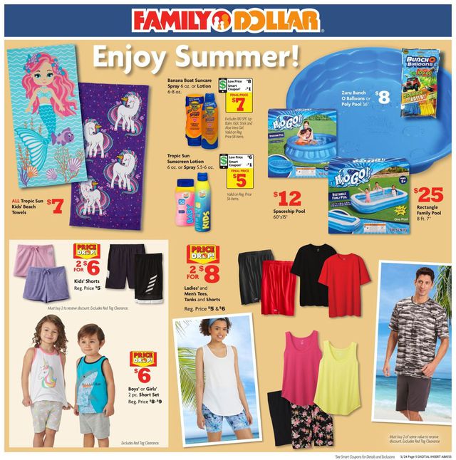Family Dollar Ad from 05/24/2020
