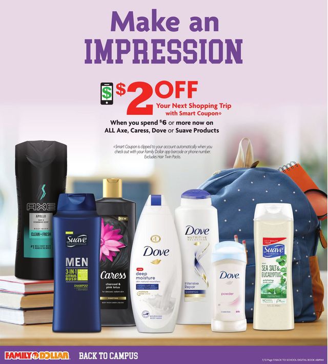 Family Dollar Ad from 07/12/2020
