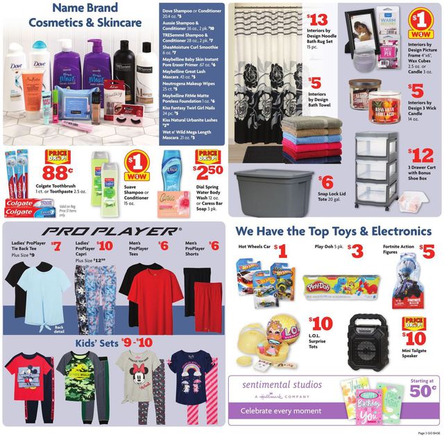 Family Dollar Ad from 08/13/2020