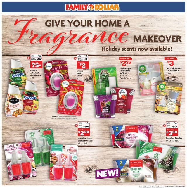 Family Dollar Ad from 09/13/2020