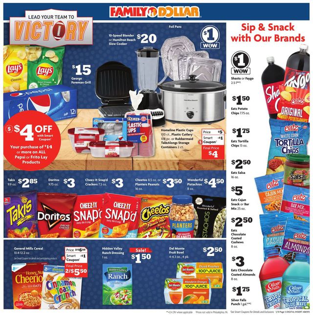 Family Dollar Ad from 01/31/2021