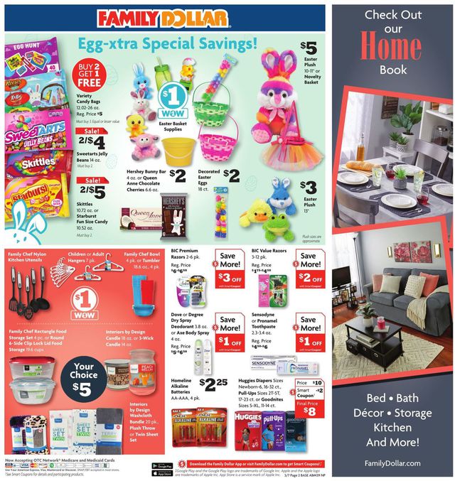 Family Dollar Ad from 03/07/2021
