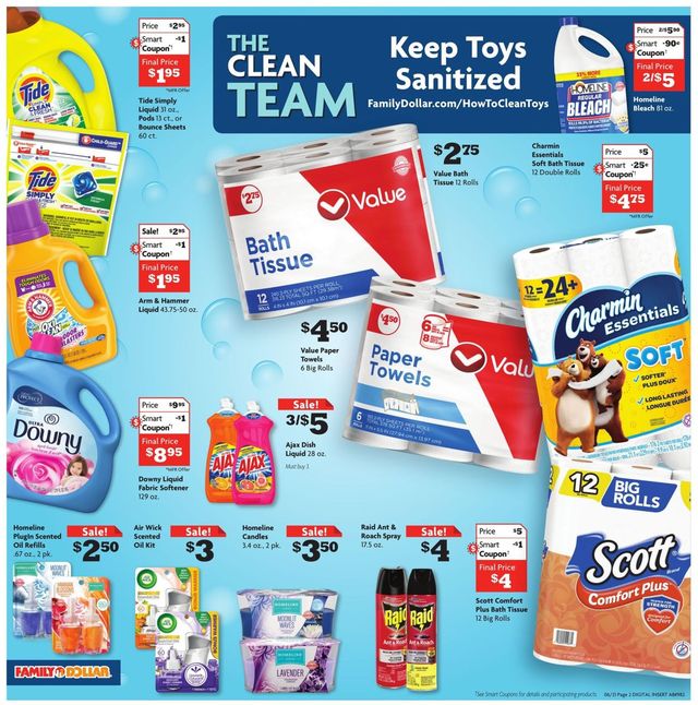 Family Dollar Ad from 06/21/2021