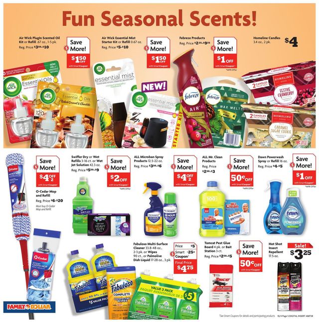 Family Dollar Ad from 10/04/2021
