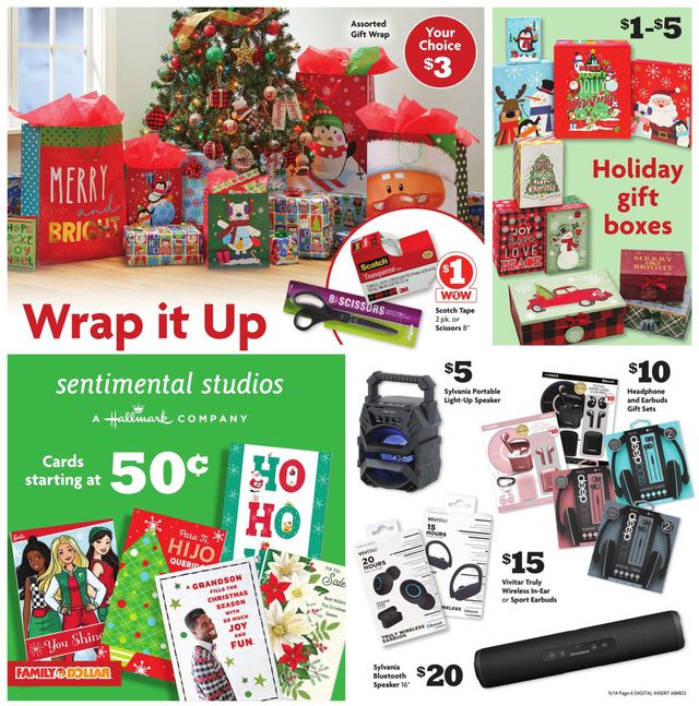 Family Dollar Ad from 11/14/2021