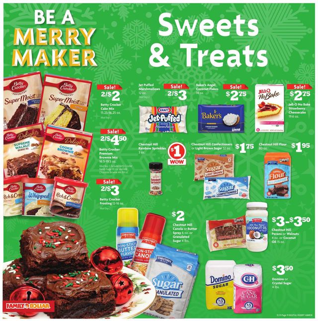 Family Dollar Ad from 11/21/2021