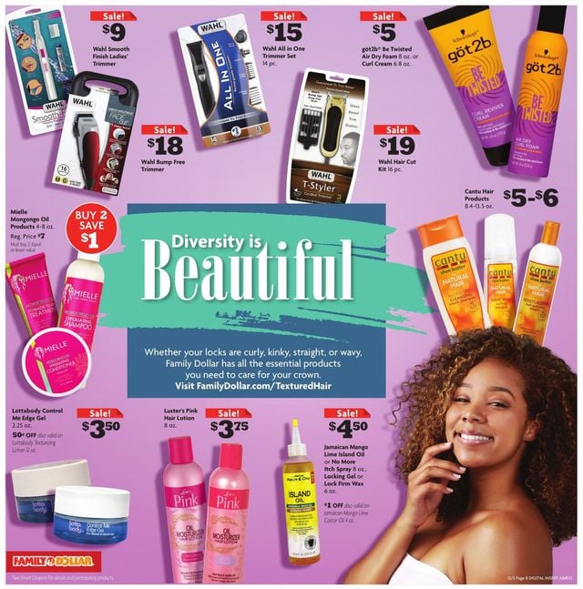 Family Dollar Ad from 12/05/2021