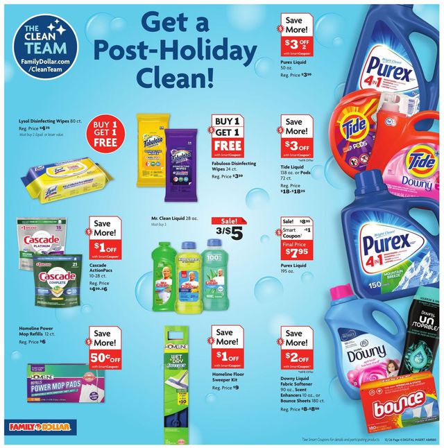 Family Dollar Ad from 12/26/2021
