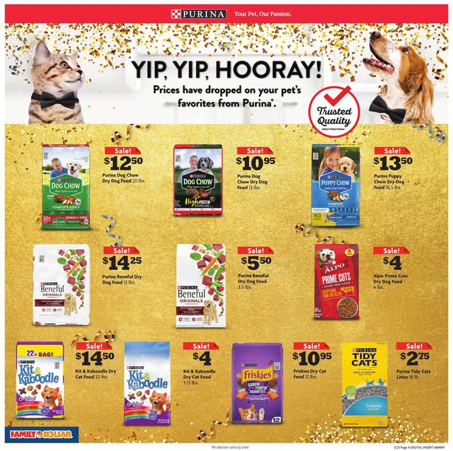 Family Dollar Ad from 01/23/2022