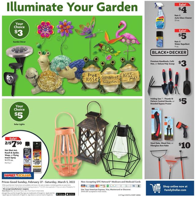 Family Dollar Ad from 02/27/2022