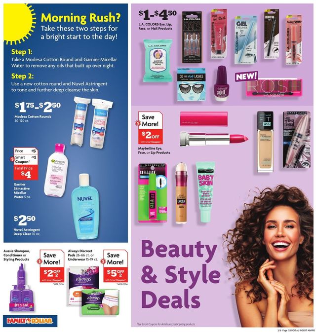 Family Dollar Ad from 03/06/2022