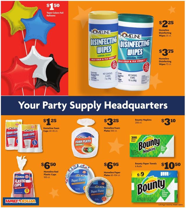 Family Dollar Ad from 04/10/2022