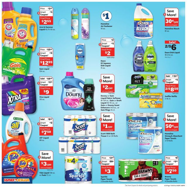 Family Dollar Ad from 04/18/2022