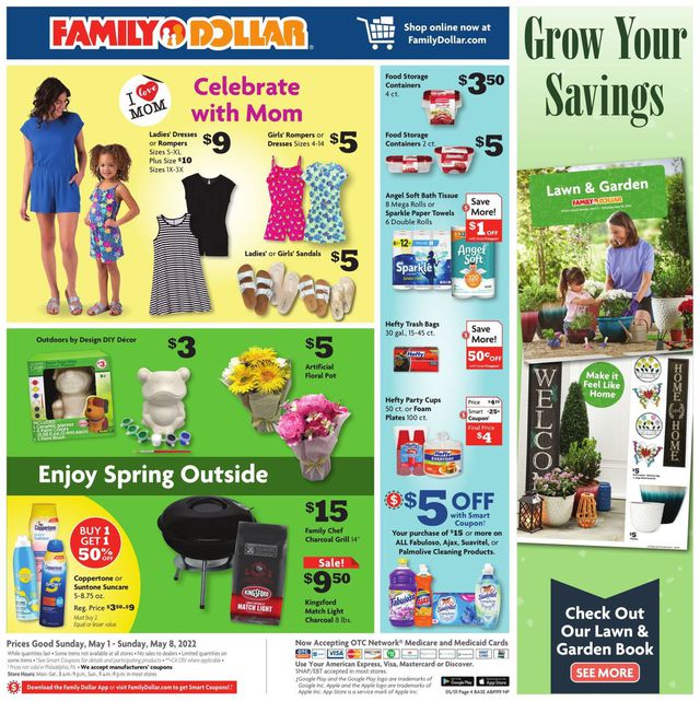 Family Dollar Ad from 05/01/2022