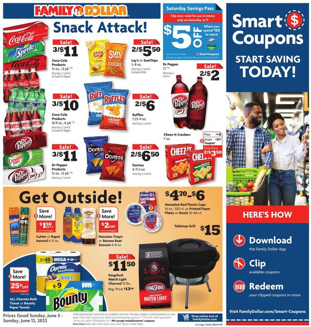Family Dollar Ad from 06/05/2022