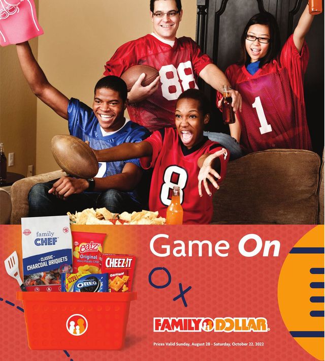 Family Dollar Ad from 08/28/2022