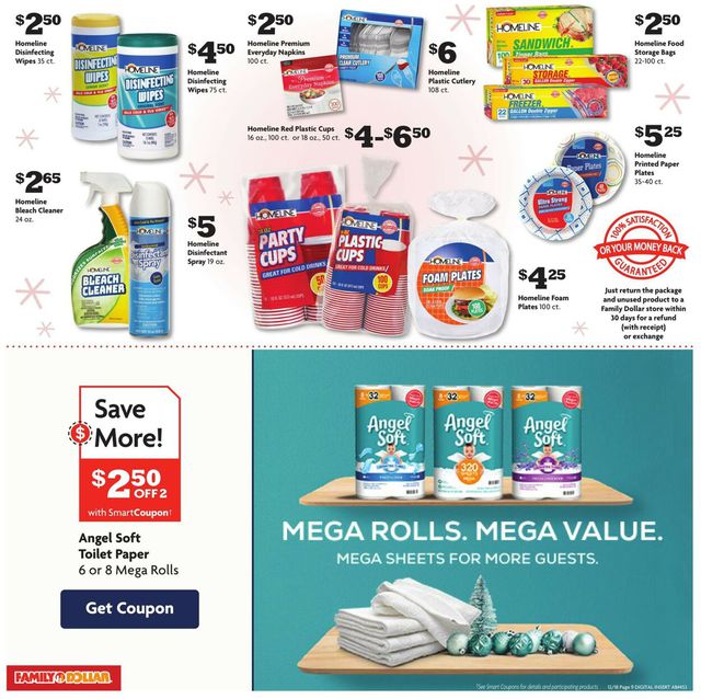 Family Dollar Ad from 12/18/2022