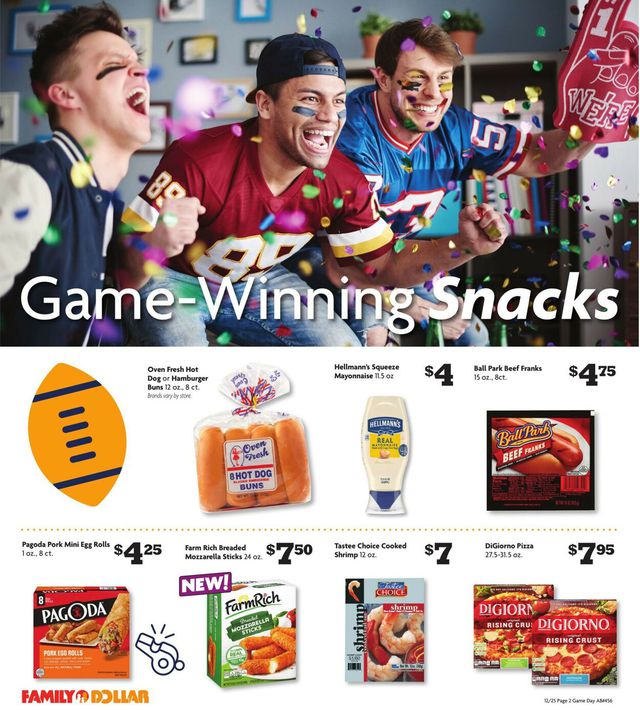 Family Dollar Ad from 12/25/2022