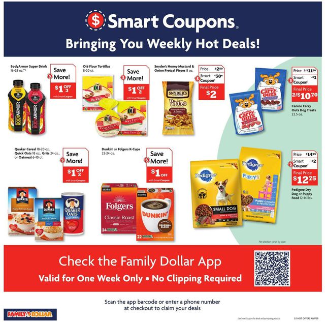 Family Dollar Ad from 01/01/2023