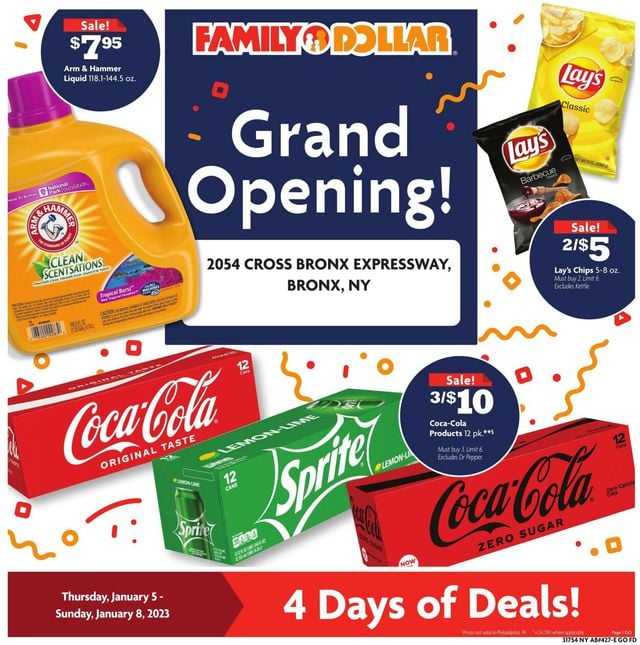 Family Dollar Ad from 01/05/2023