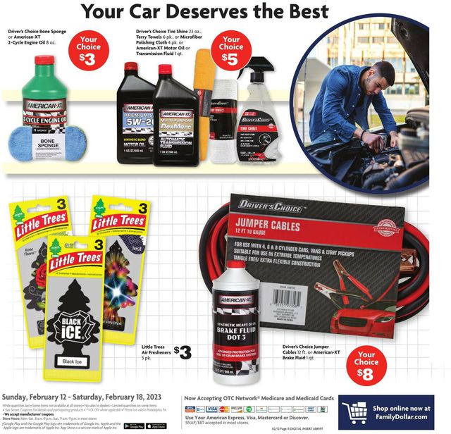 Family Dollar Ad from 02/12/2023