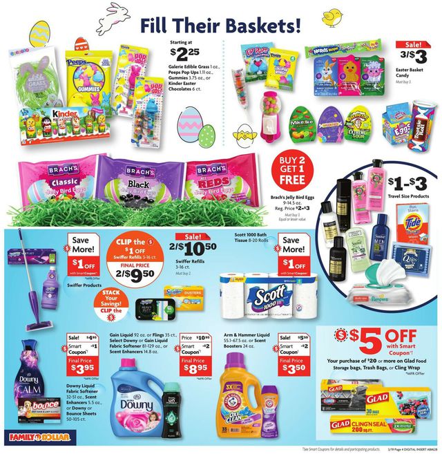 Family Dollar Ad from 03/19/2023