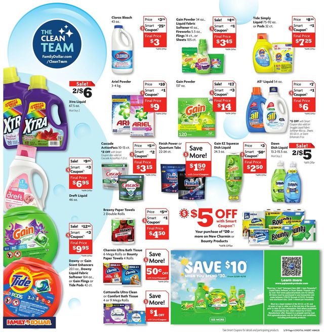Family Dollar Ad from 03/19/2023
