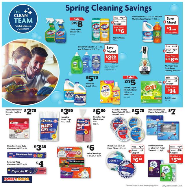 Family Dollar Ad from 04/02/2023