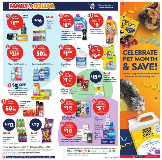 Family Dollar Ad from 04/30/2023