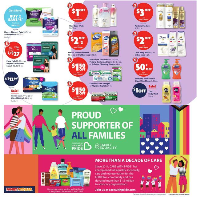 Family Dollar Ad from 06/04/2023