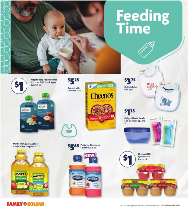 Family Dollar Ad from 09/03/2023