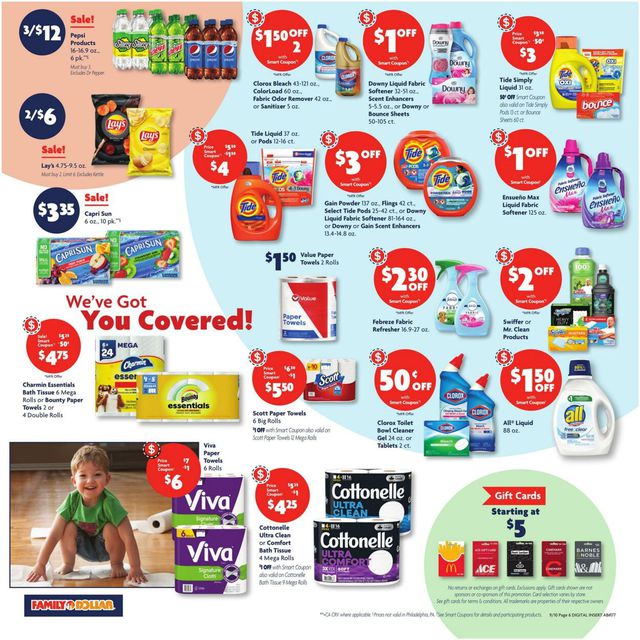 Family Dollar Ad from 09/10/2023