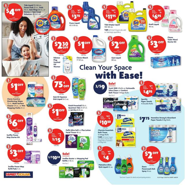 Family Dollar Ad from 10/29/2023