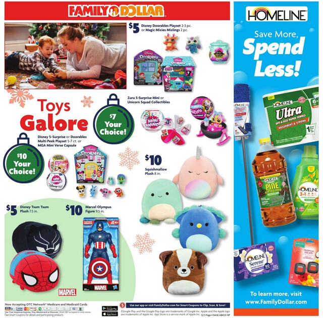 Family Dollar Ad from 12/03/2023